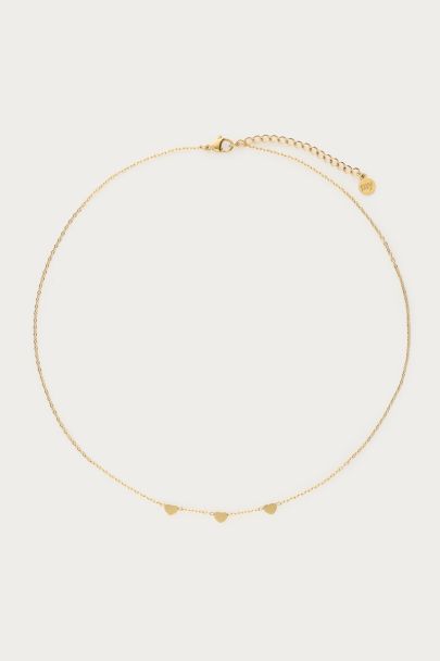 Ketting drie hartjes