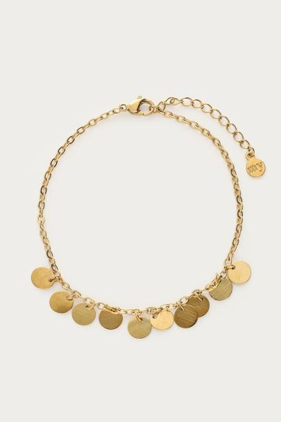 Nomads armband met muntjes