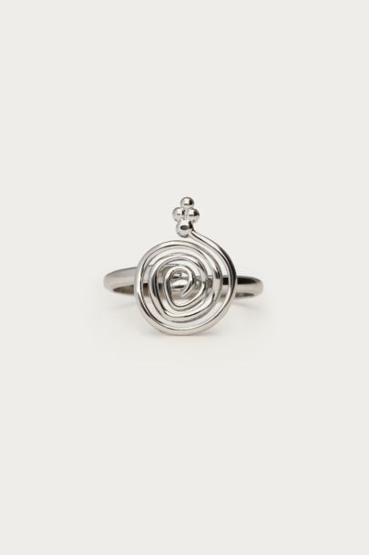 Nomads Ring minimalistischer Wirbel