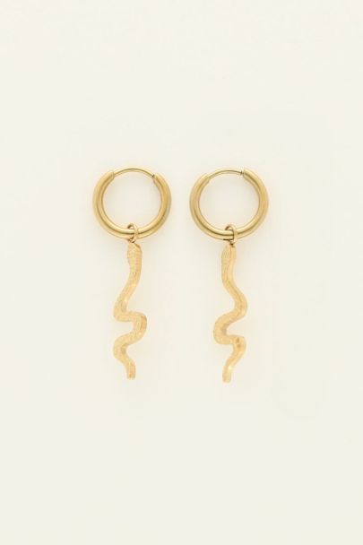 Snake hoop earrings | My Jewellery