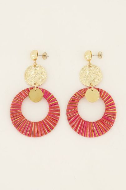 Gevlochten statement oorbellen | My Jewellery