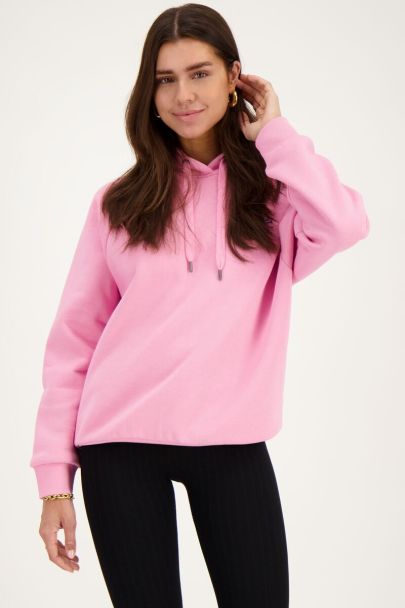 Pinker Hoodie "Le Grand Amour"