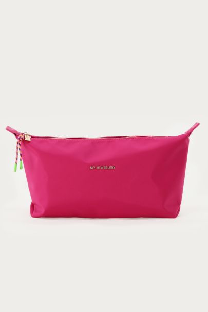 Pink large toiletry bag 