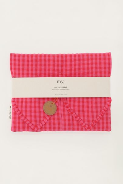 Roze recelebrate laptop hoes