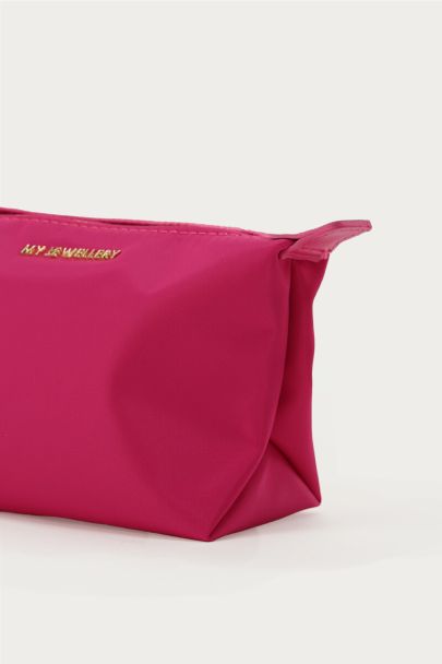 Pink small toiletry bag 