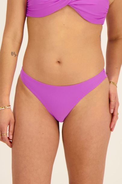 Purple brazilian bikini bottoms