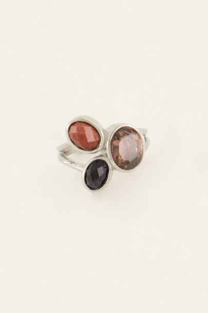 Ring coffee zirkonia | My Jewellery