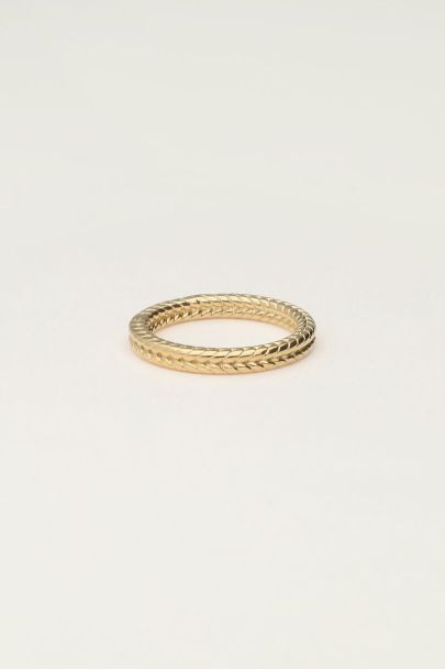 Ring gevlochten 