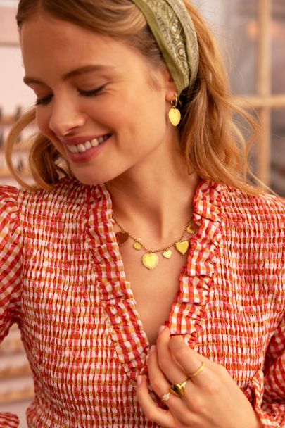 Collier Love sept cœurs