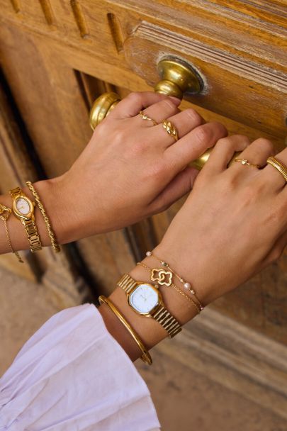 Forever Connected bracelets with clover set