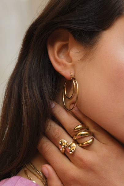 Bold Statement Ring Spirale