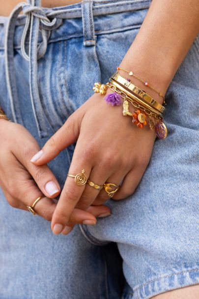 Nomads Ring minimalistischer Wirbel