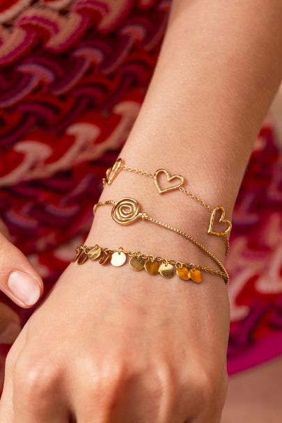 Bracelet Nomads avec petites pièces de monnaie 