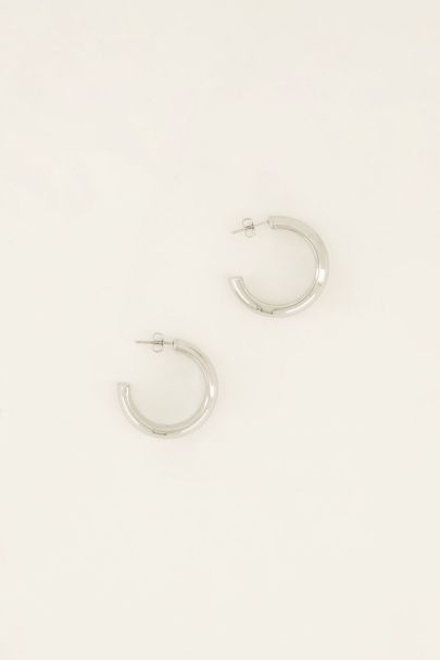 Kleine oorringen rond open| My Jewellery