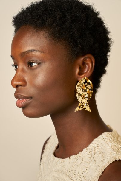 Boucles d'oreilles poisson