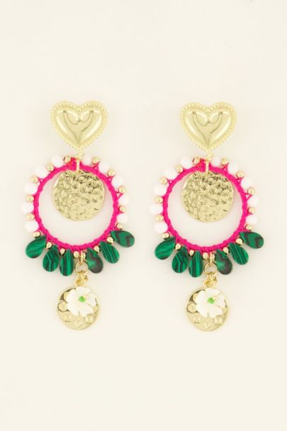 Statement beaded earrings | My Jewellery