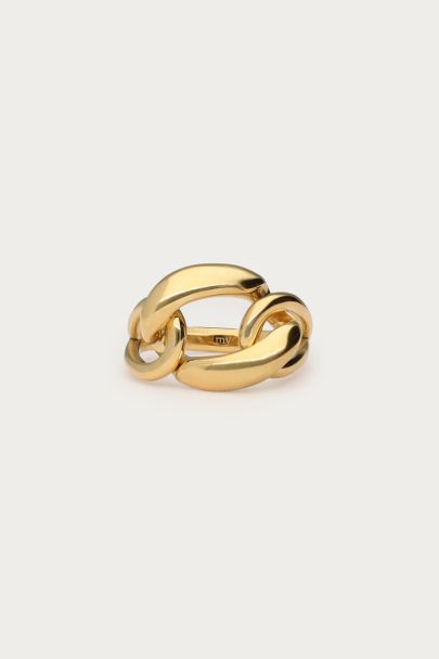Statement ring chunky schakel