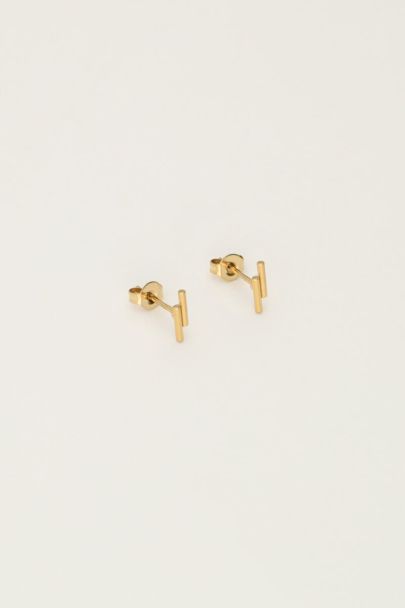 Studs two bars | My Jewellery