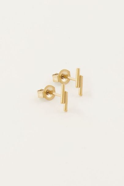 Studs twee staafjes | My Jewellery
