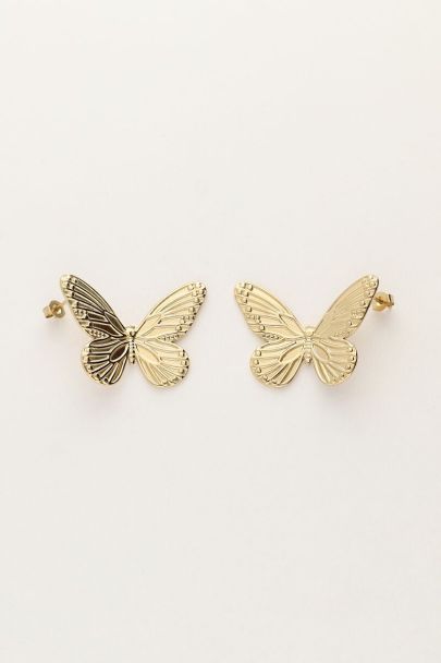 Studs with butterfly | My Jewellery