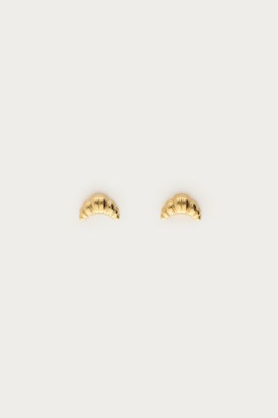 Studs with croissant