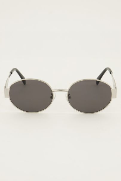 The Billie silver coloured sunglasses