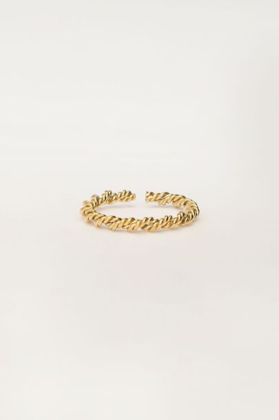 Bague torsadée