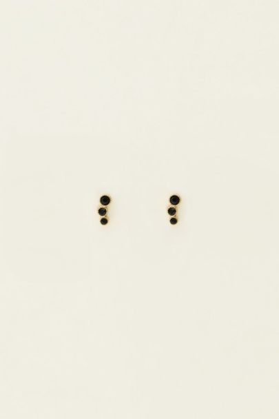 Universe studs with black circles