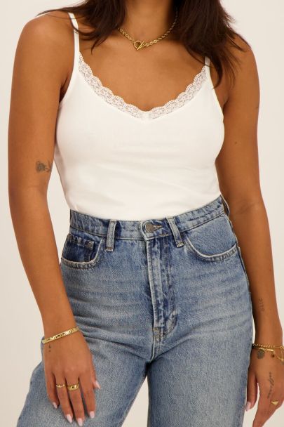 Tops zonder on sale mouwen dames