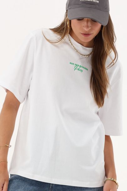 White T-shirt "Circle I'art"