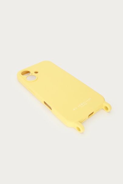 Geel telefoonhoesje silicone