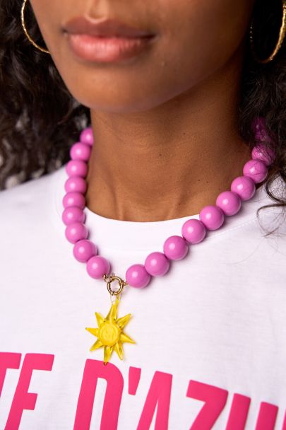 Charm soleil jaune
