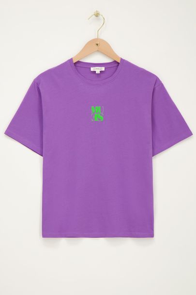 Paars T-shirt "Muse"