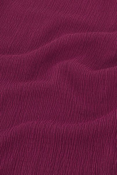 Purple wide-leg trousers with texture