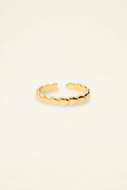 Ring met kleine hartjes | My Jewellery