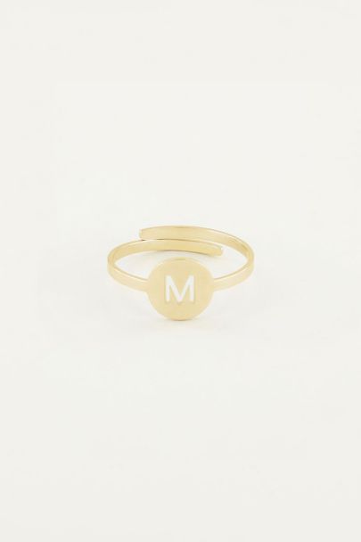 Ring with letter | Rings | My Jewellery