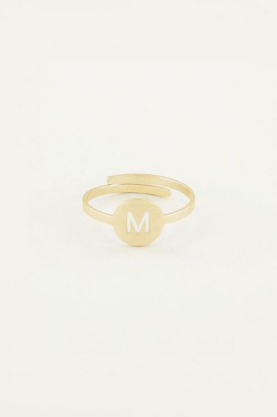 Ring met letter, ringen My Jewellery