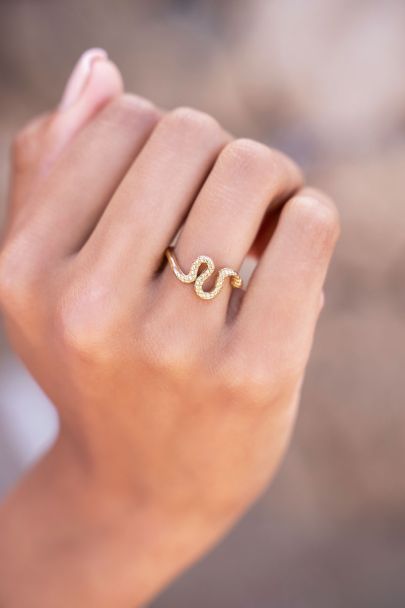 Bague avec serpent