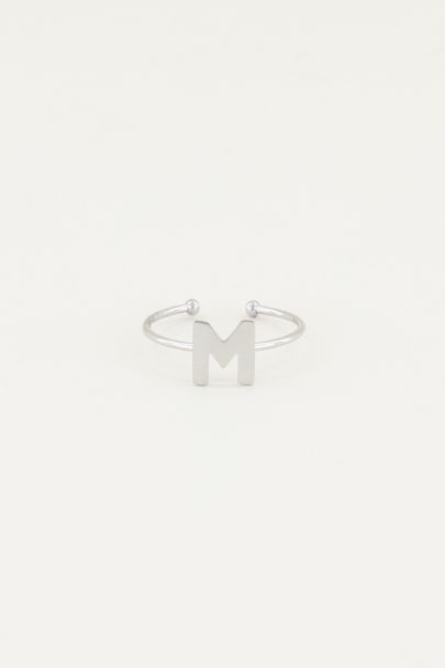 Ring met initial | Ring met letter My Jewellery