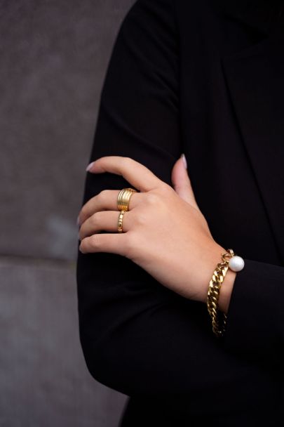Bague avec ovales