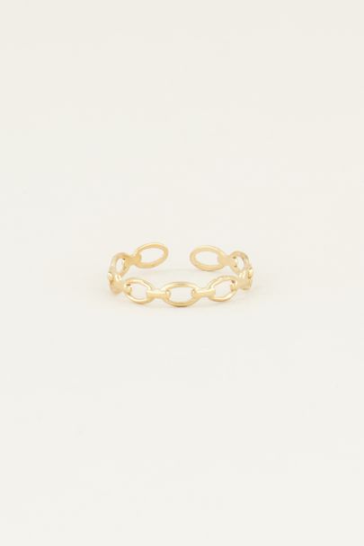 Schakel ring | Ring met schakels My Jewellery