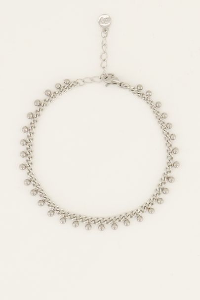 Beaded chain bracelet