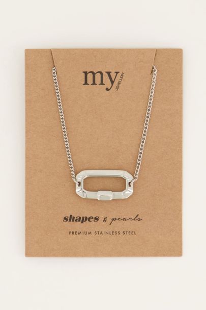 Shapes ketting met rechthoek