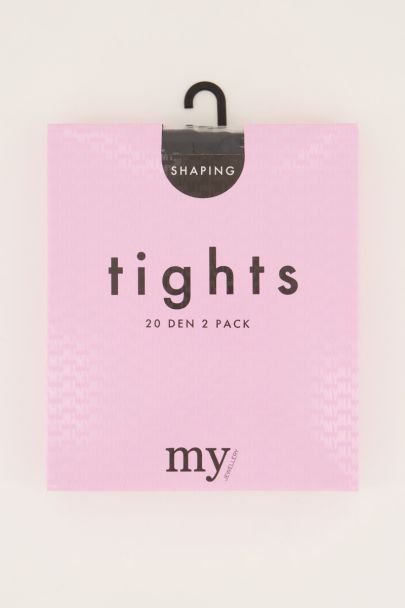 Shaping tights set 20 den