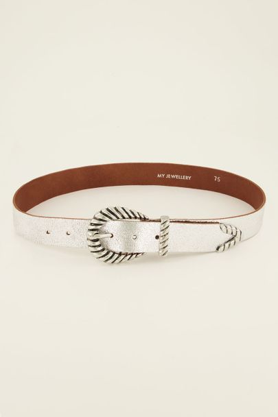 Silver belt with buckle | My Jewellery