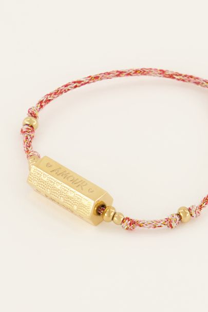 Souvenir rode armband amour | My Jewellery