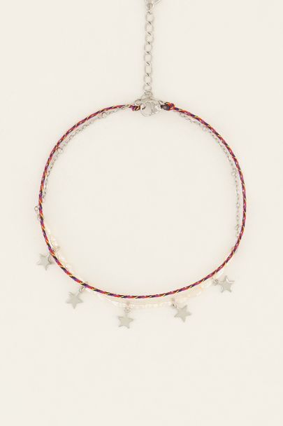 Souvenir rode dubbele armband | My Jewellery