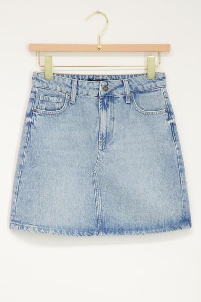Jupe en jean bleue