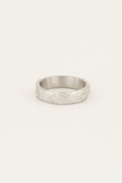 Starmood ring breed met ster & maan