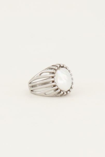 Statement ring met parel | My Jewellery